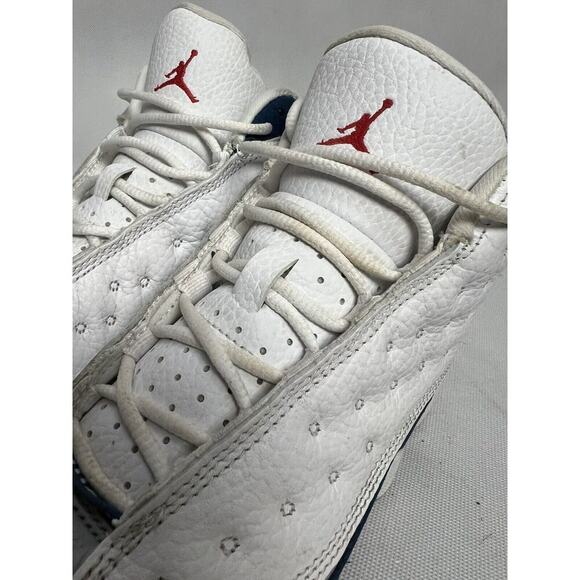 Nike Air Jordan 13 Retro GS White French Blue DJ3003-164 Youth Size 6Y - Picture 3 of 9